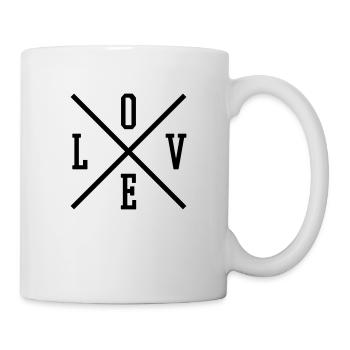 Love Cross - Mug - white - Right