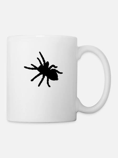 Spinnen Arachnophobie arachnophobia Spider arachne - Mug blanc - blanc