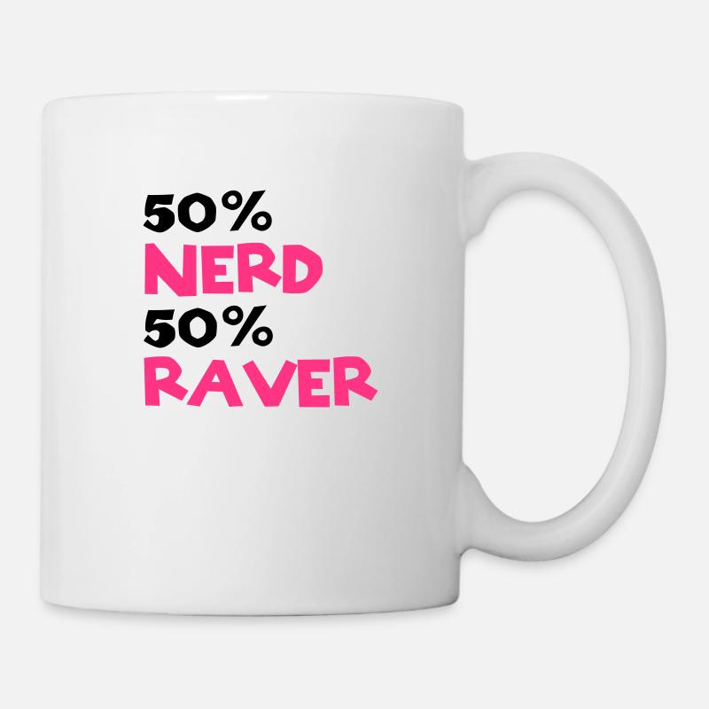 Nerd Raver - Mug - white