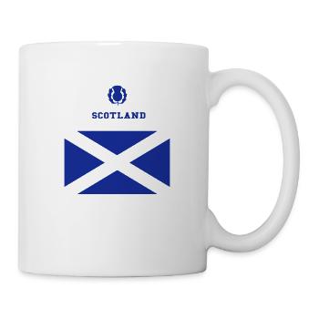 Scotland - Tasse - Weiß - Rechts