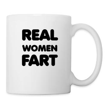 Real Women - Mug blanc - blanc - Droite