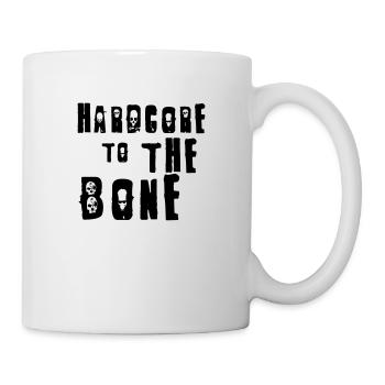 Hardcore - Tasse - Weiß - Rechts