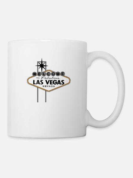 Las Vegas (fabulous) - Tasse - Weiß