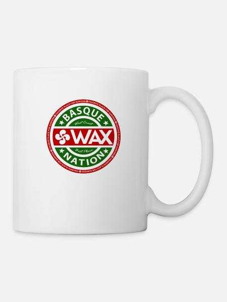 Basque Wax 2 - Mug blanc - blanc