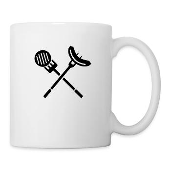 Griller - Mug blanc - blanc - Droite
