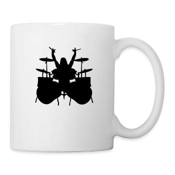 drummer - Tasse - Weiß - Rechts