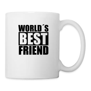 Worlds Best Friend - Tasse - Weiß - Rechts