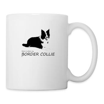 Ma patrie est à la maison - Mug blanc - blanc - Droite