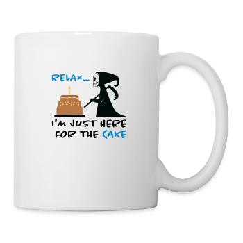 Funny design for a birthday! The death gift - Mug - white - Right