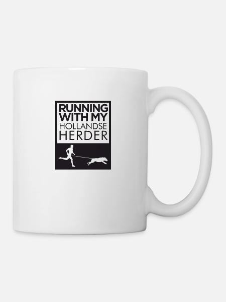 Dutch shepherd dog - Mug - white