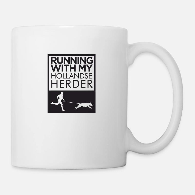 Chien de berger hollandais - Mug blanc - blanc