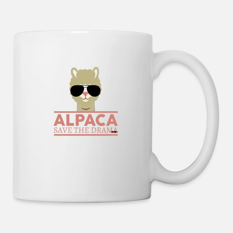 Alpaca - Mug blanc - blanc