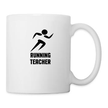 Lehrer Sportler Geschenk - Tasse - Weiß - Rechts