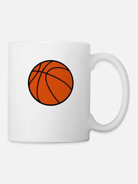 basketball ball - Mug - white