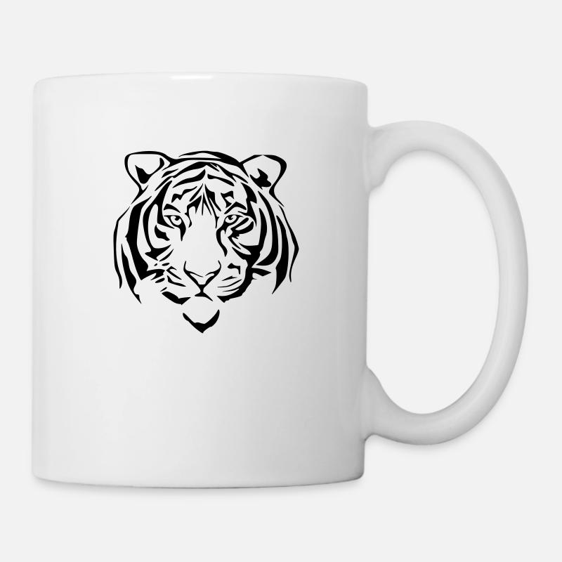 Tiger - Tasse - Weiß