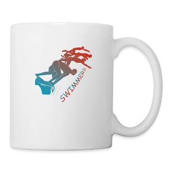 Nager - Mug blanc - blanc - Droite