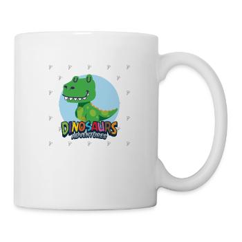 Dinosaurs Adventures - Tasse - Weiß - Rechts