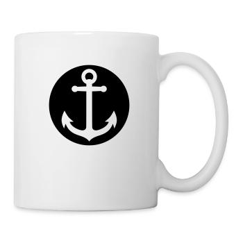 Anker - Tasse - Weiß - Rechts