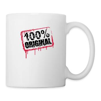 100 % original Stempel Cool - Mug blanc - blanc - Droite