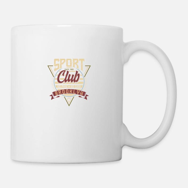 Brooklyn Club - Tasse - Weiß