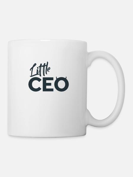 little ceo - Tasse - Weiß