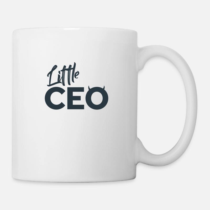 little ceo - Tasse - Weiß