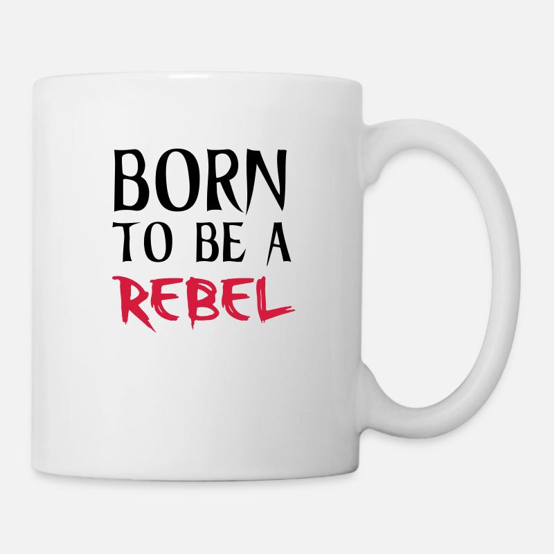 Rebel - Mug blanc - blanc
