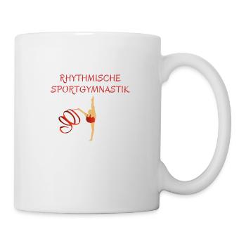 RSG Rhythmische Sportgymnastik BAND - Tasse - Weiß - Rechts