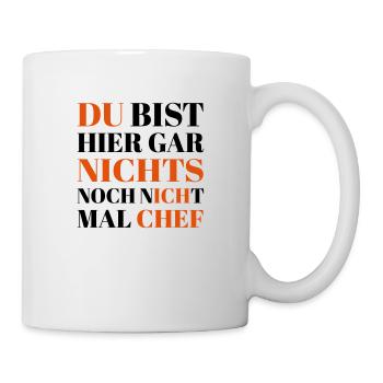 Cheffe - Tasse - Weiß - Rechts