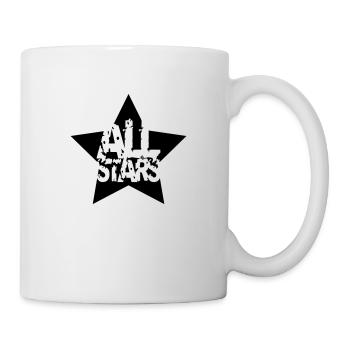 Allstars Stern Stempel Abdruck - Tasse - Weiß - Rechts