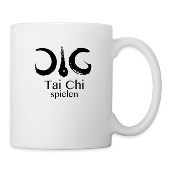 Tai Chi Spielen - Logo Black - Tasse - Weiß - Rechts