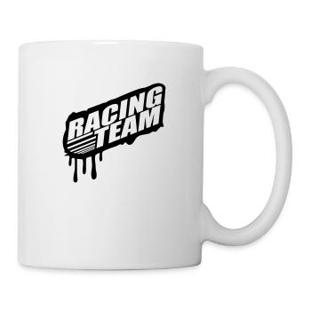 Racing Team Graffiti timbre - Mug blanc - blanc - Droite
