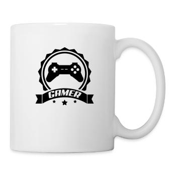 gamer - Tasse - Weiß - Rechts