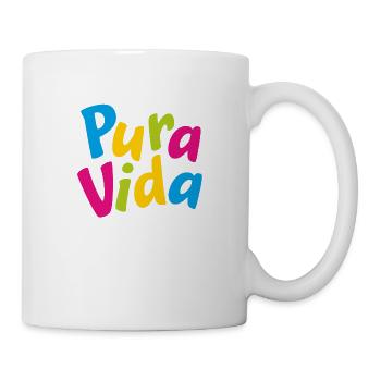 pura vida - Tasse - Weiß - Rechts
