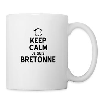 bretonne - Mug blanc - blanc - Droite