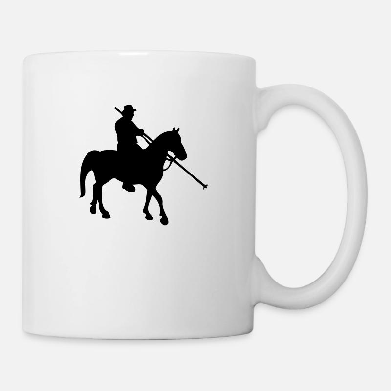 gardian symbole de Camargue camarguais - Mug blanc - blanc