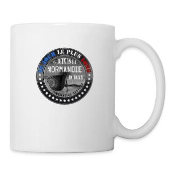 le jour le plus long normandie d day 1944 - Mug blanc - blanc - Droite