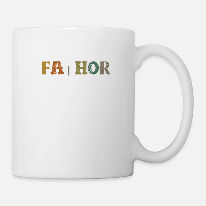 Fathor Thor superhero hero father - Mug - white