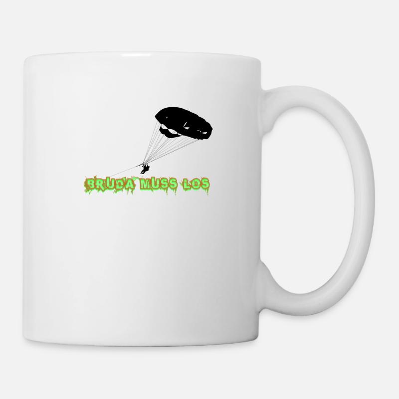 Bruda Muss Los - Tasse - Weiß