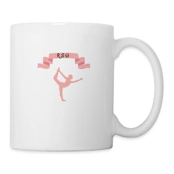 RSG Rhythmische Sportgymnastik Gymnastik - Tasse - Weiß - Rechts