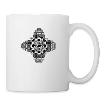 Système de son 23 spirale - Mug blanc - blanc - Droite