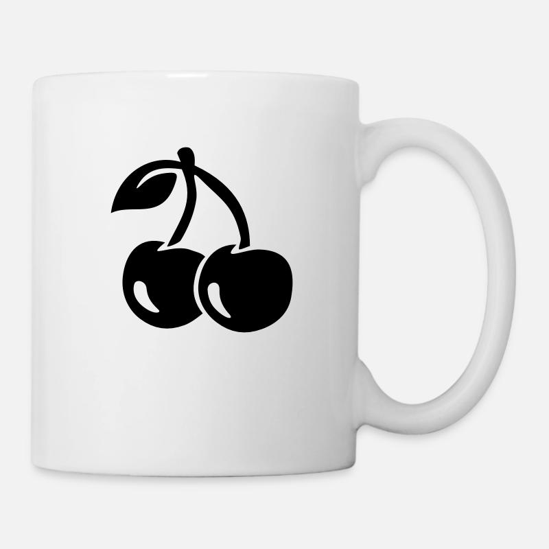 Cerise - Mug blanc - blanc