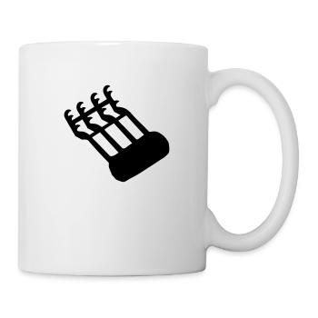 camargue race - Tasse - Weiß - Rechts