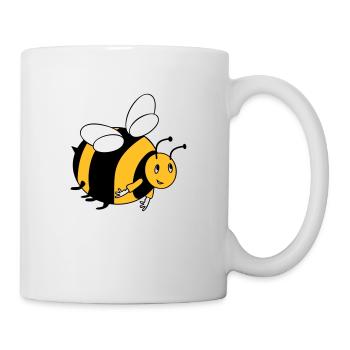 Bumblebee with your colors - Mug - white - Right