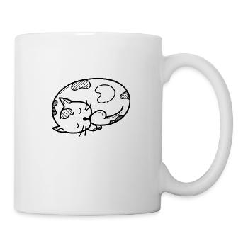 Cat Cat lady Kitten Kitty Kitty meow - Mug - white - Right