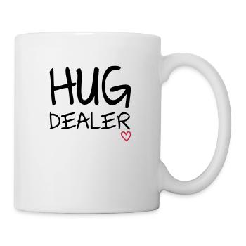 Hug Dealer - Mug blanc - blanc - Droite