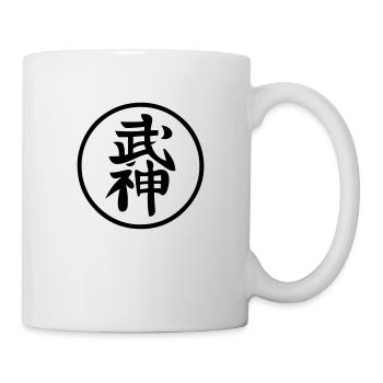 kanji bujinkan ninja symbol japanese ninjutsu - Mug - white - Right