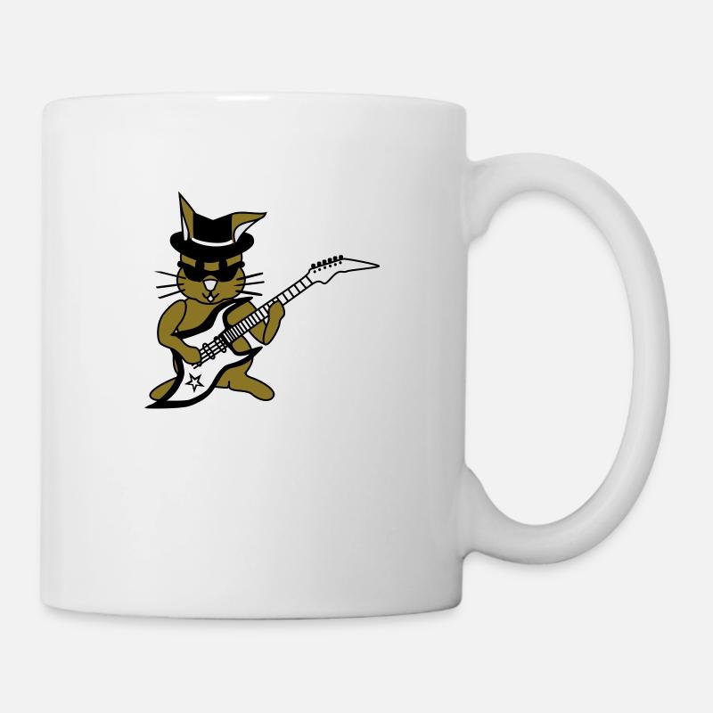 Rockstar Hase - Tasse - Weiß