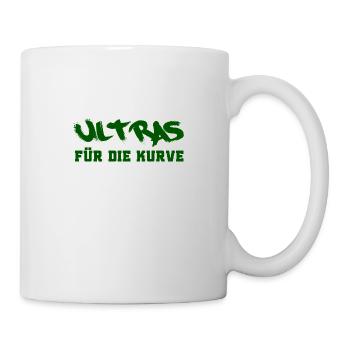 Ultras für die Kurve - Tasse - Weiß - Rechts