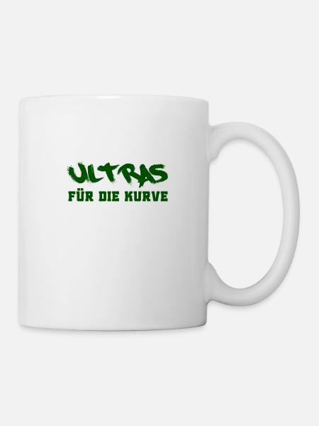 Ultras für die Kurve - Tasse - Weiß